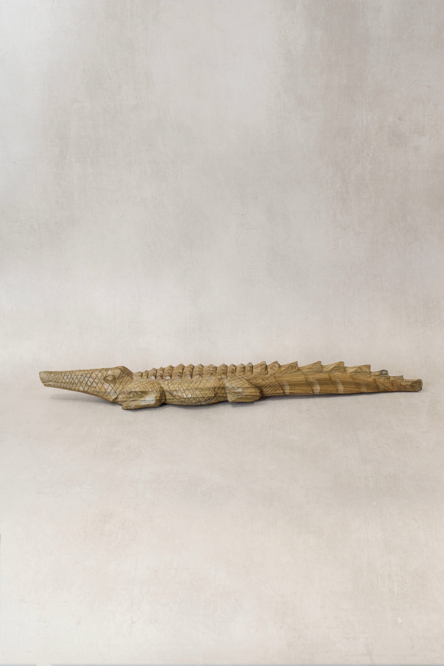 Zimbabwe Crocodile sculpture 56.3