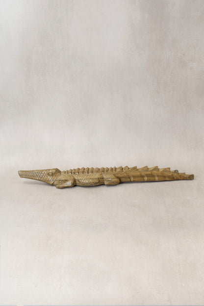 Zimbabwe Crocodile sculpture 56.3