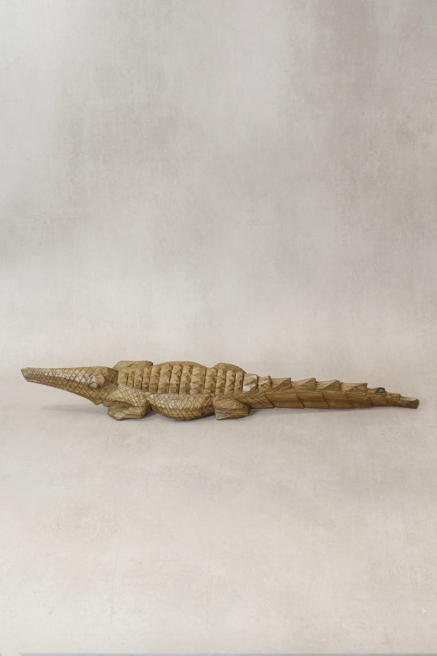 Zimbabwe Crocodile sculpture 56.3