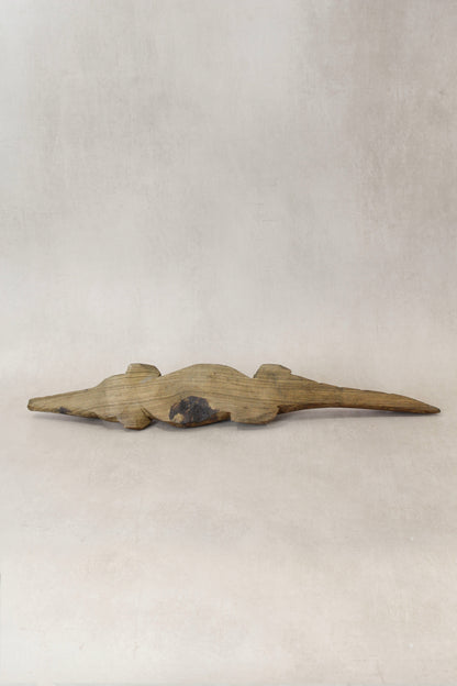 Zimbabwe Crocodile sculpture 56.4