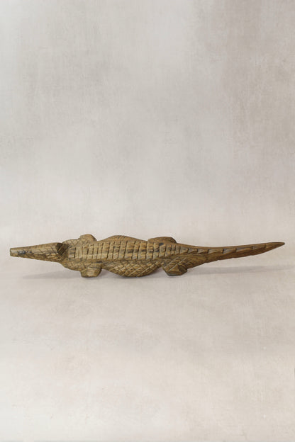 Zimbabwe Crocodile sculpture 56.4