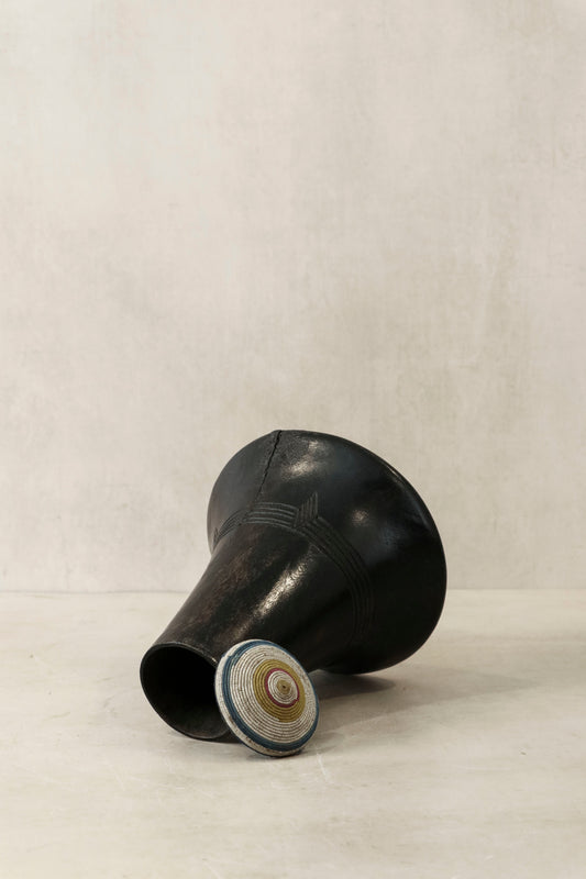 Vintage Baganda Hima Milk Jug, Uganda - 117.2