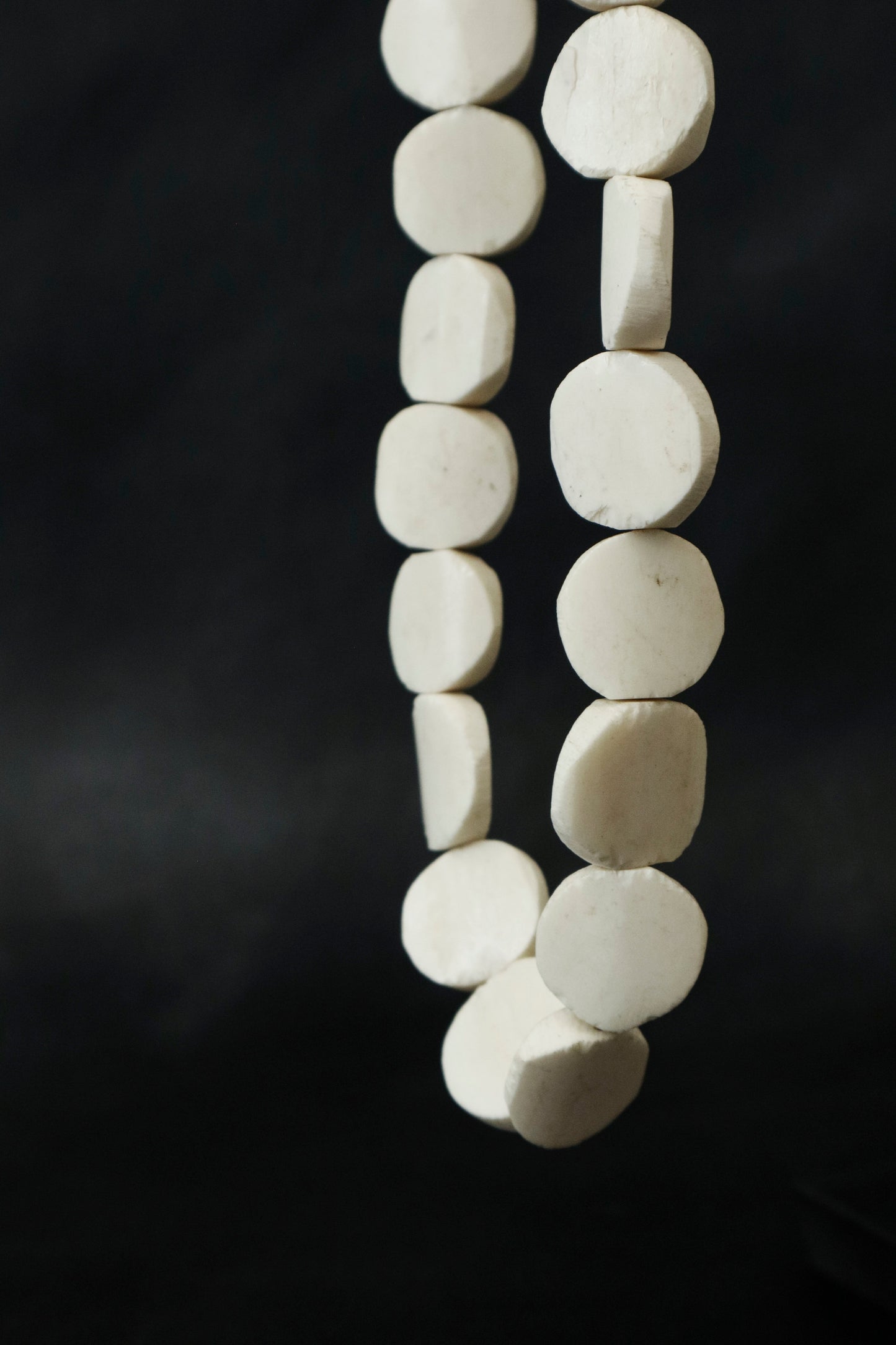 Kenya Beads, White - 81.1