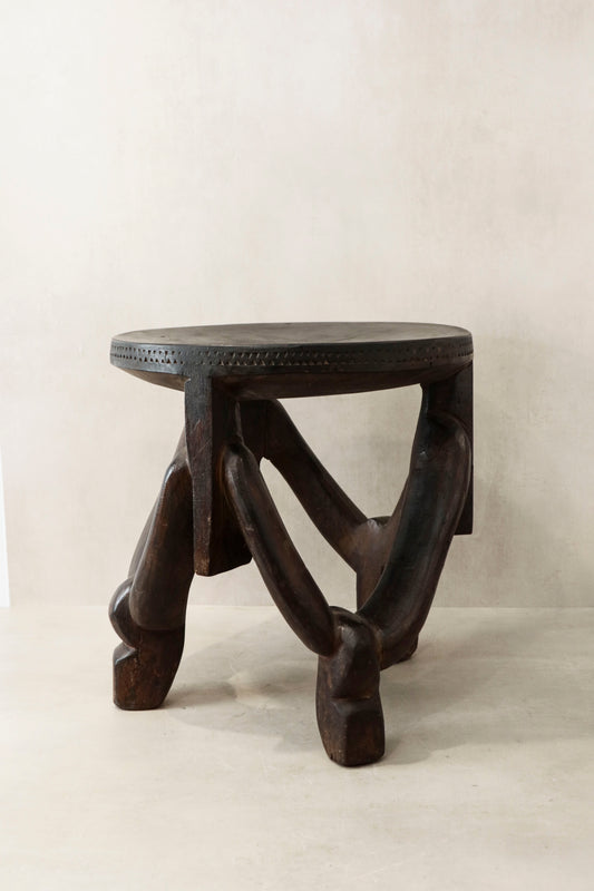Makonde Stool, Tanzania - 61.1