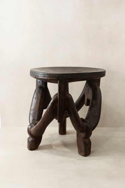 Makonde Stool, Tanzania - 61.1