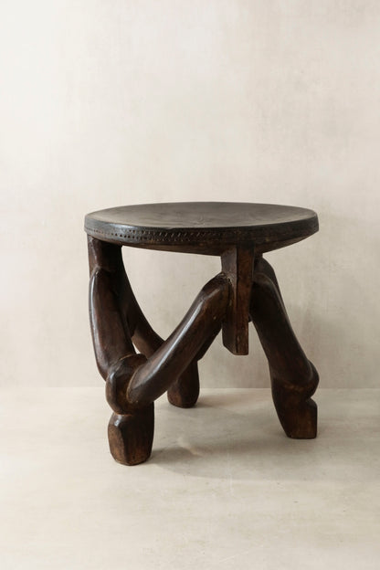 Makonde Stool, Tanzania - 61.1