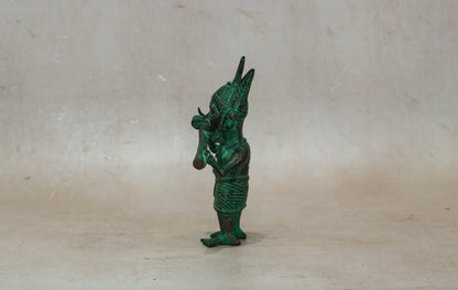 Benin Bronze Warrior 9.4