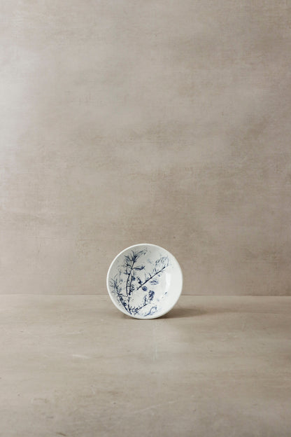 Cobalt Blue Fynbos Ceramic Plate - n°10