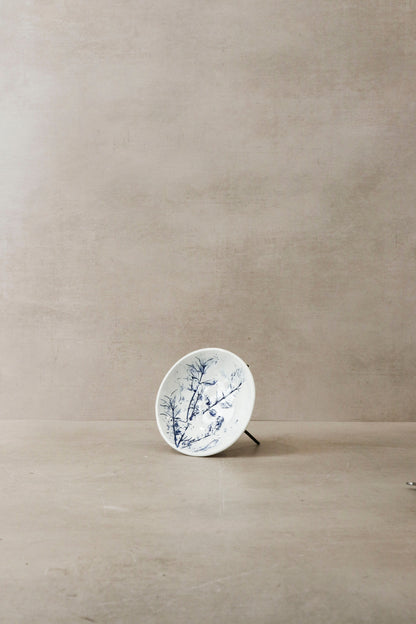 Cobalt Blue Fynbos Ceramic Plate - n°10