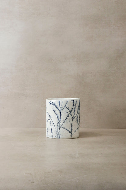 Cobalt Blue Fynbos Vase - n° 16