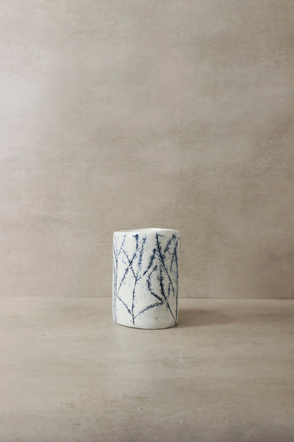 Cobalt Blue Fynbos Vase - n° 16