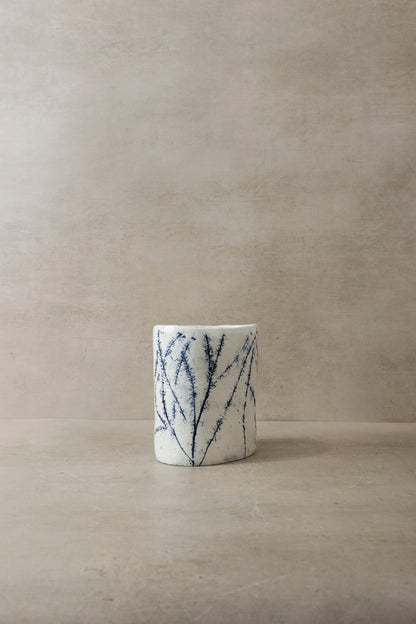 Cobalt Blue Fynbos Vase - n° 16