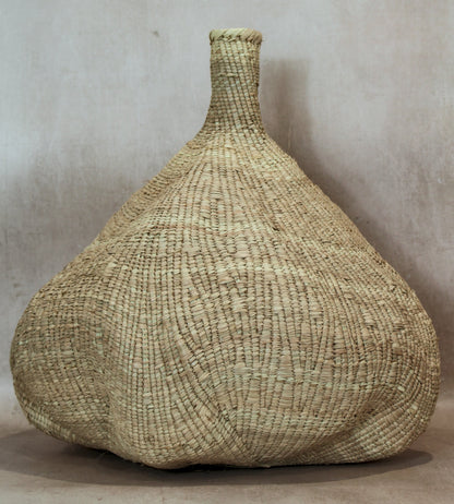 Garlic Gourd woven basket - Zimbabwe - 126.2