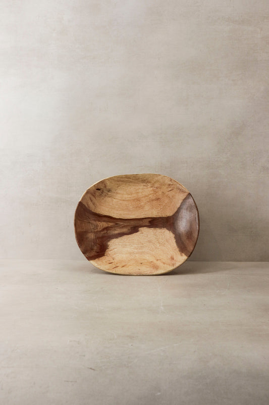 Handmade wooden bowl, Zimbabwe - 13.5
