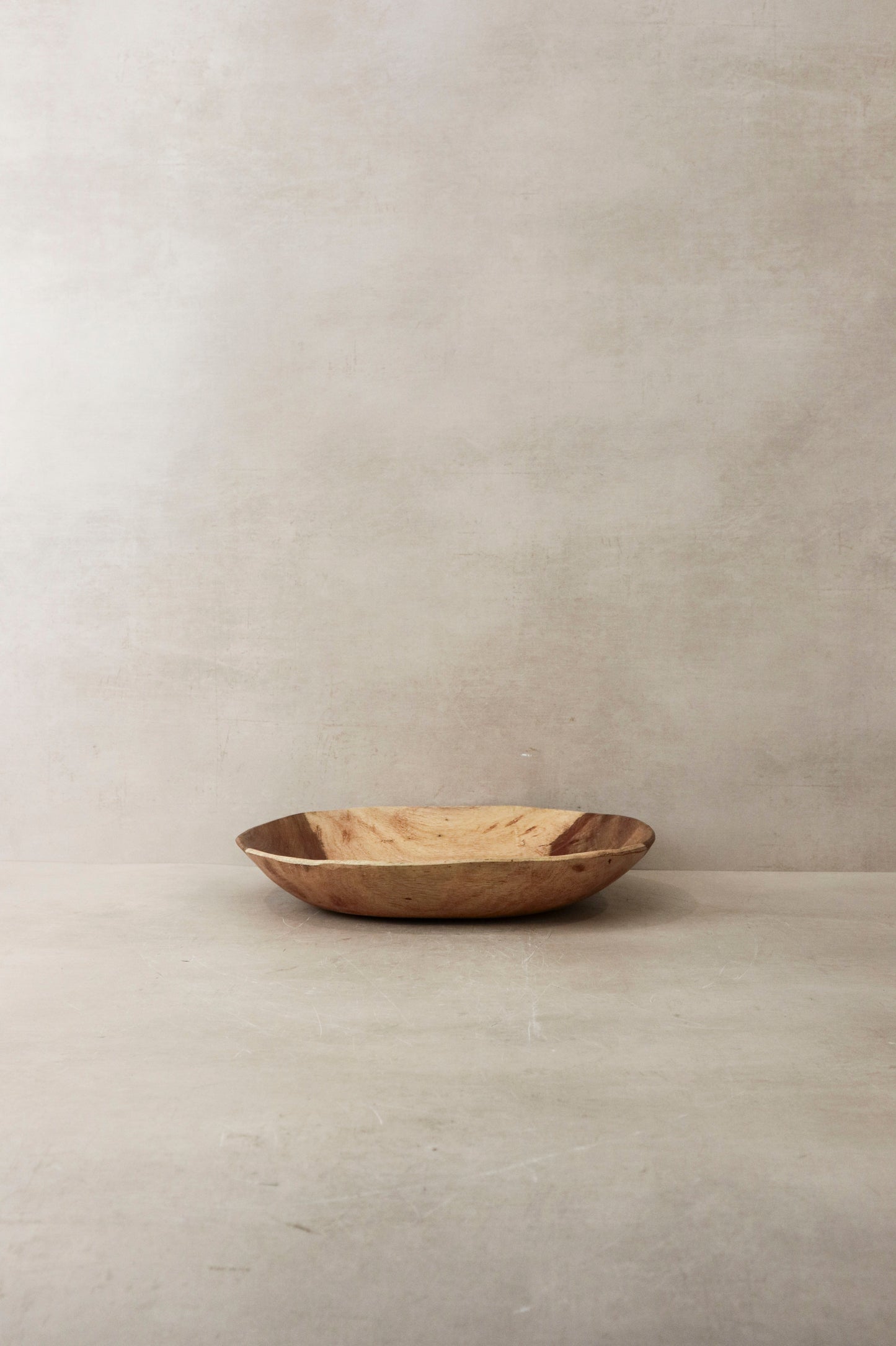 Handmade wooden bowl, Zimbabwe - 13.5