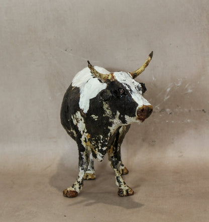 Paper Mache Nguni Cow - 185.1