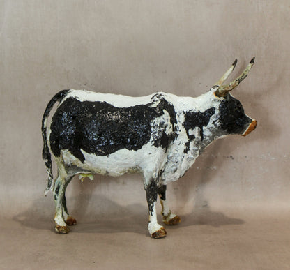 Paper Mache Nguni Cow - 185.3