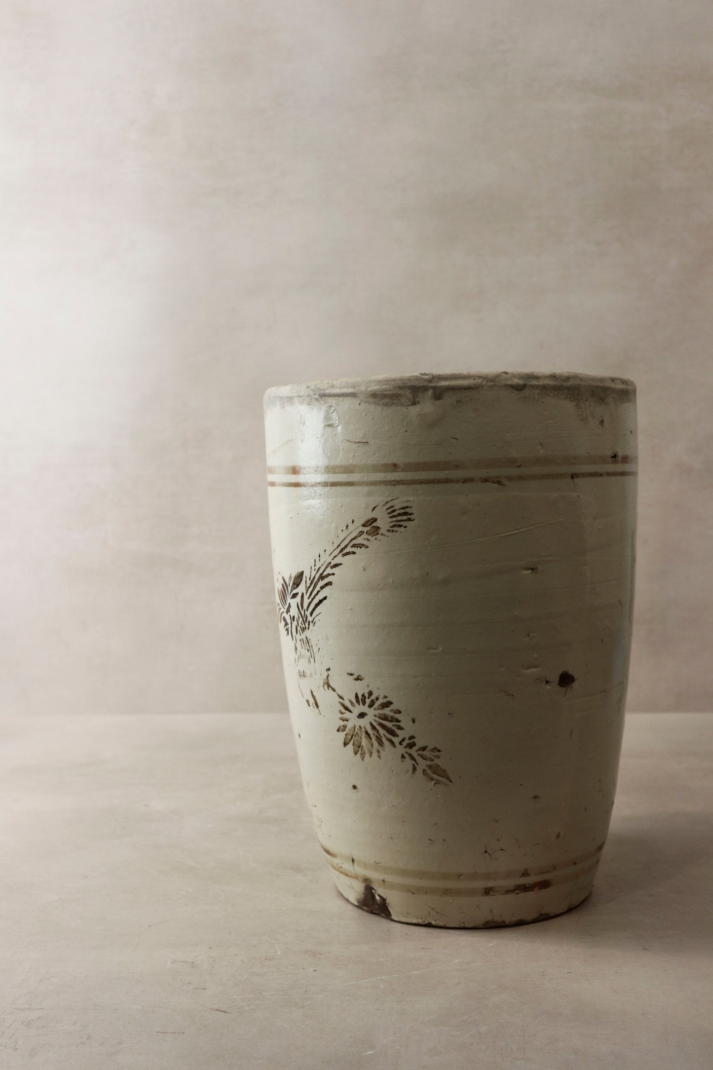 Glazed Chizou Flower Pot - 1