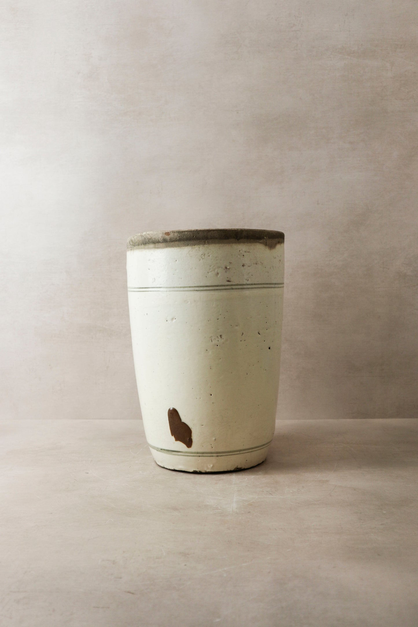 Glazed Chizou Flower Pot - 2