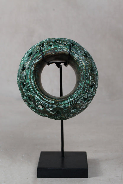 Benin Bronze Bangle - 207.2