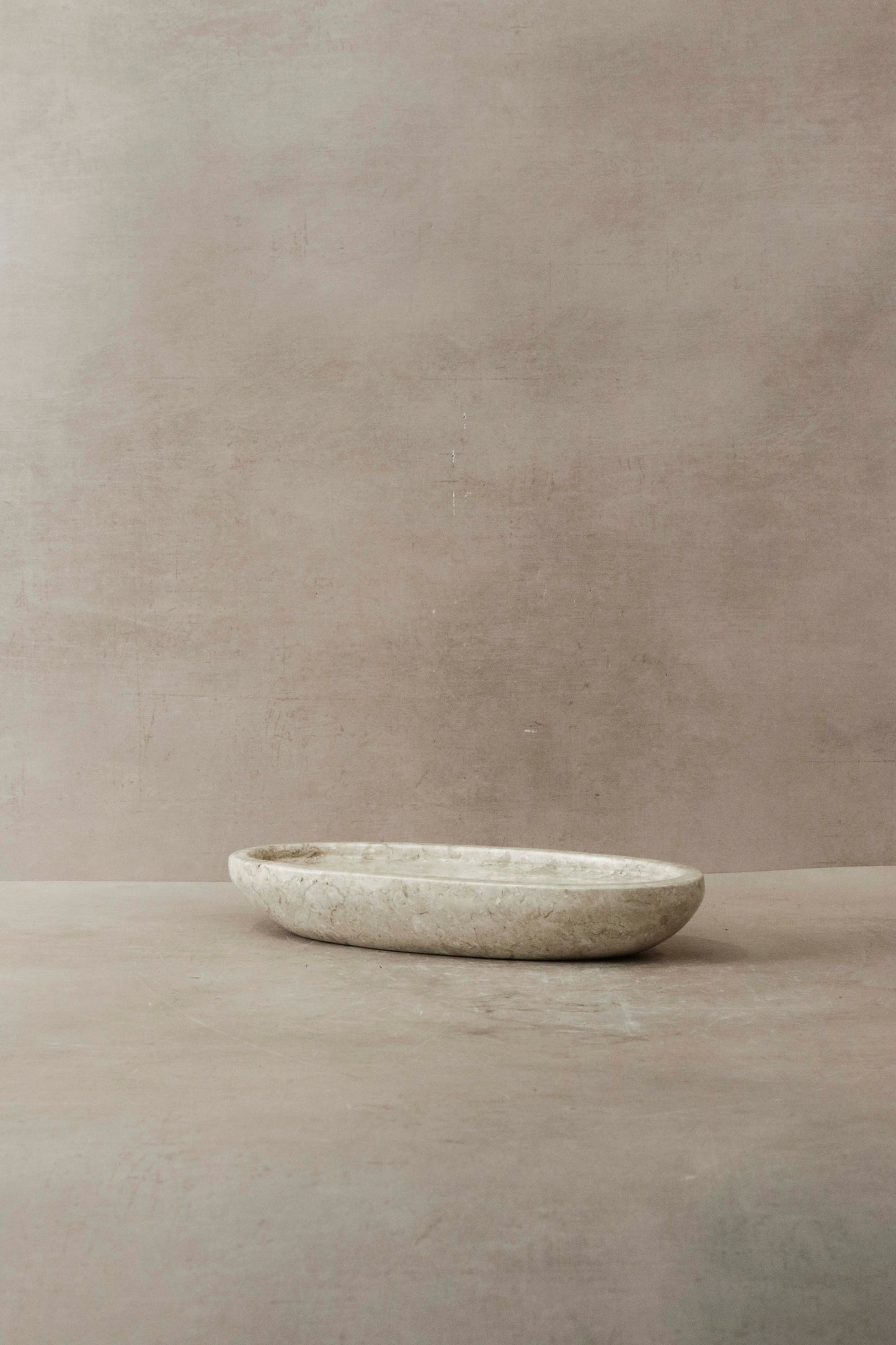 Handmade Marble Oval Dish No 2