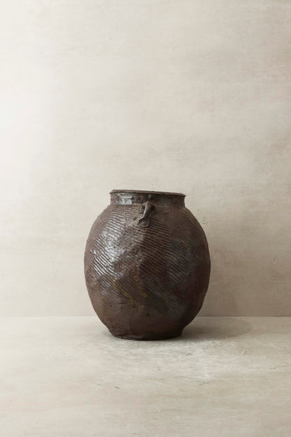 Antique Earthenware Preserve Pots - AEP 4