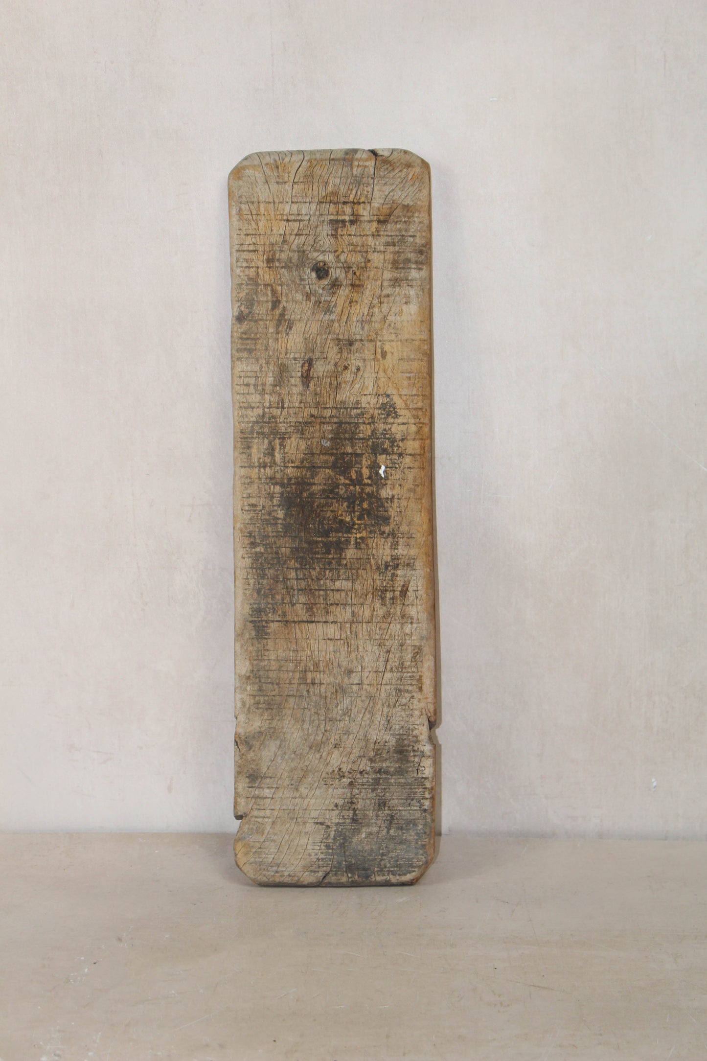 Vintage Elm Wooden Washboard - 29