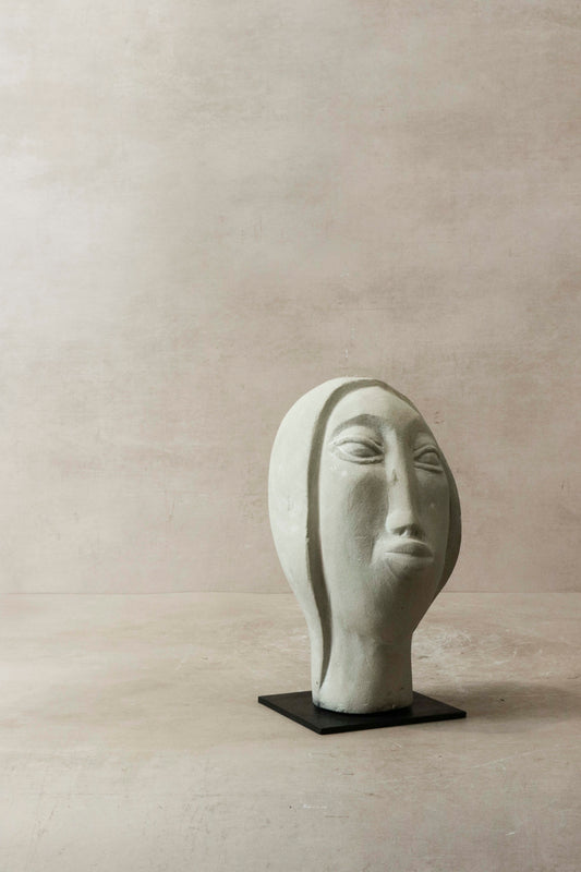 Stone head sculpture by Rizimu Chiwawa, Zimbabwe - 31.04