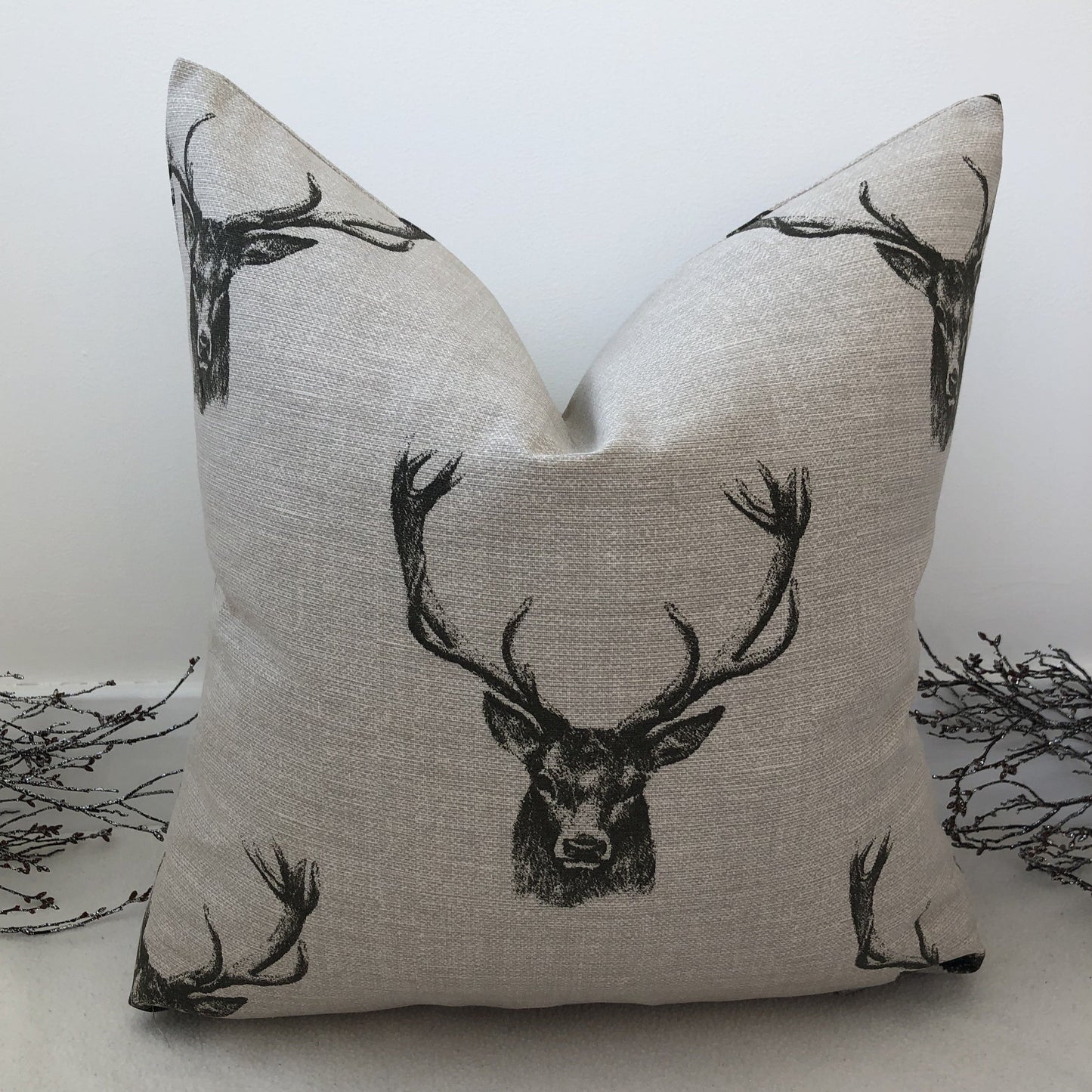 The Couture Cushion - The Beige Stag (Discontinued)