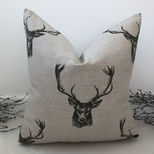 The Couture Cushion - The Beige Stag (Discontinued)