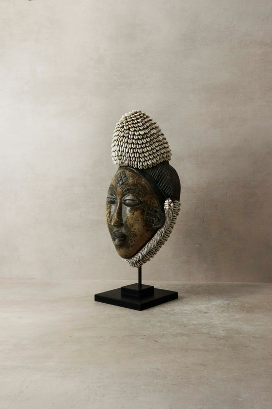 Beaded Punu Mask, Gabon - 6.1