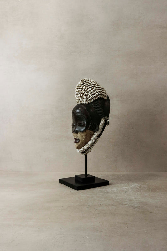 Beaded Punu Mask, Gabon - 6.3