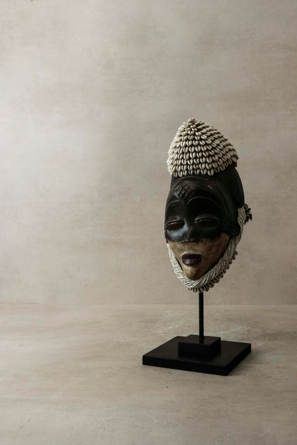 Beaded Punu Mask, Gabon - 6.3