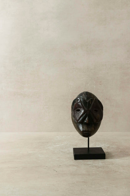 Hand carved African mask small - 60.26