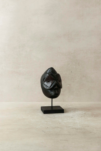Hand carved African mask small - 60.44