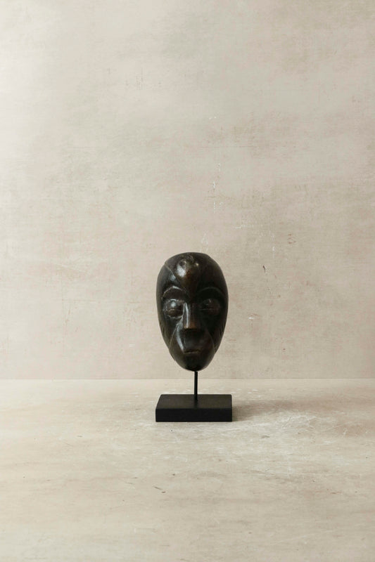 Hand carved African mask small - 60.03