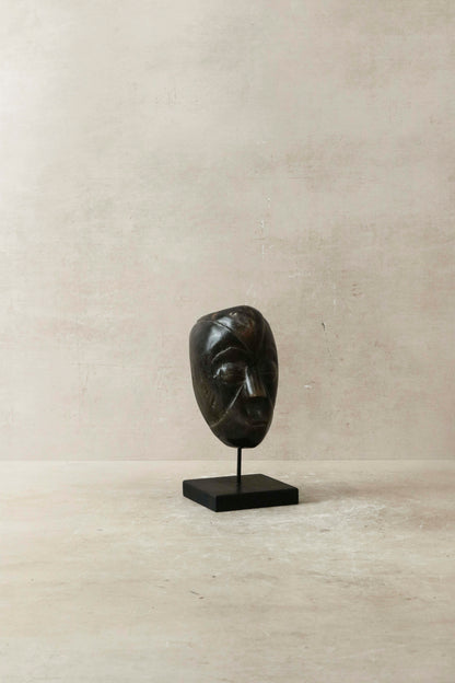 Hand carved African mask small - 60.03