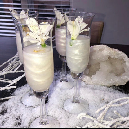 White Edible Drink Shimmer