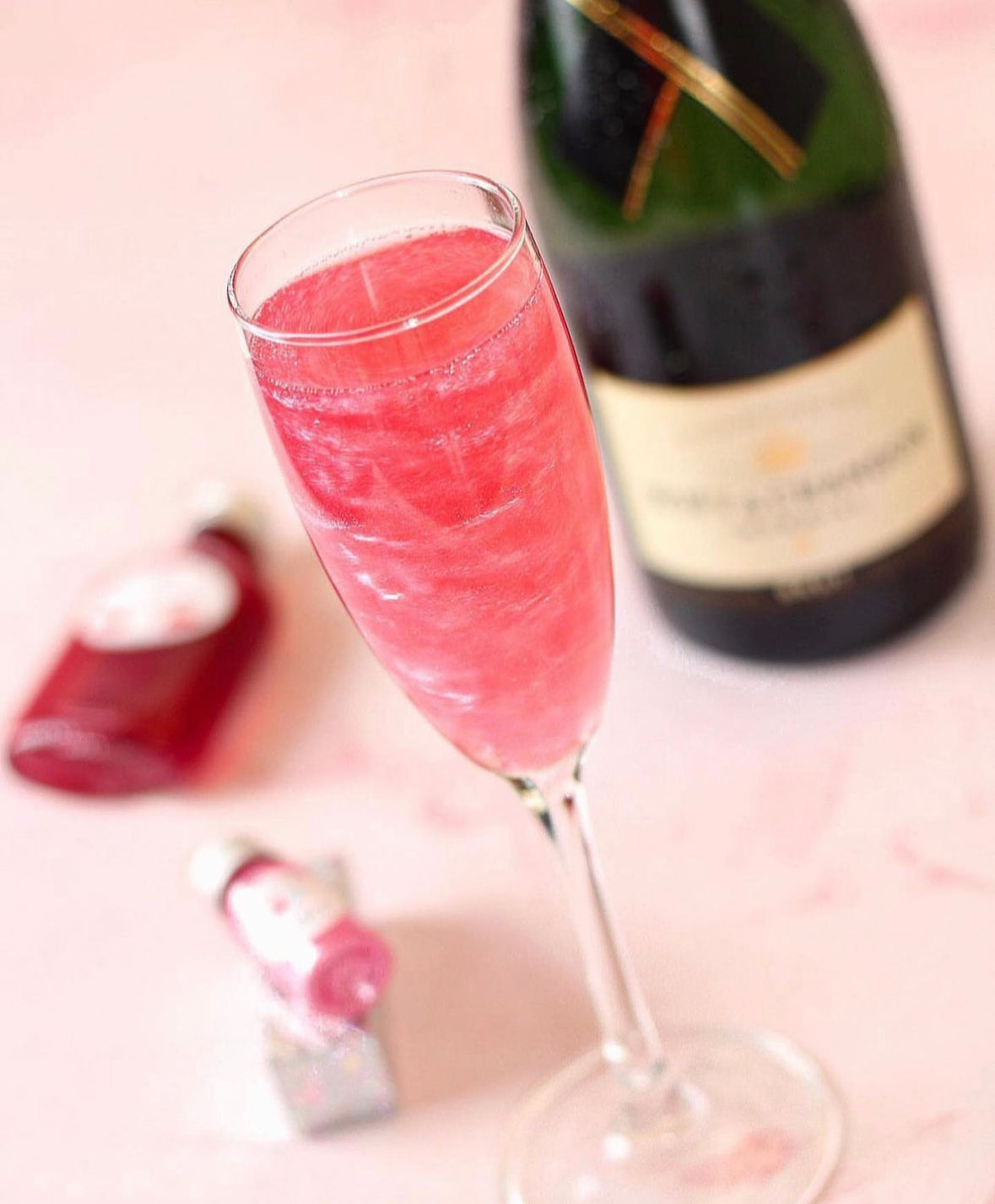Pink Edible Drink Shimmer