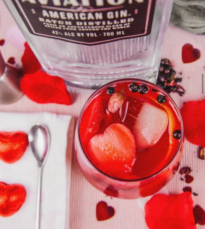 Red Edible Drink Shimmer