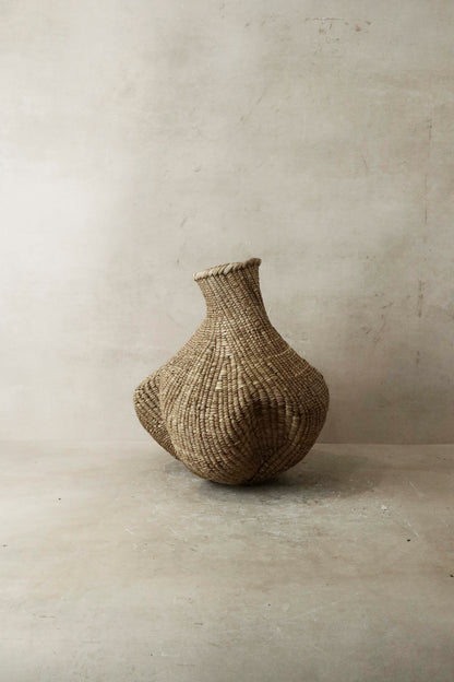 Garlic Gourd woven basket - Zimbabwe - 50.1