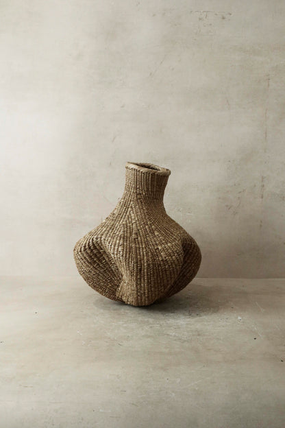 Garlic Gourd woven basket - Zimbabwe - 50.1