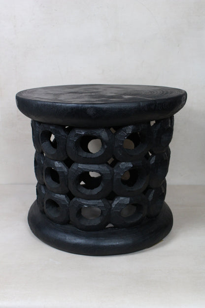 Donut Bamileke Table - Black - 137.1