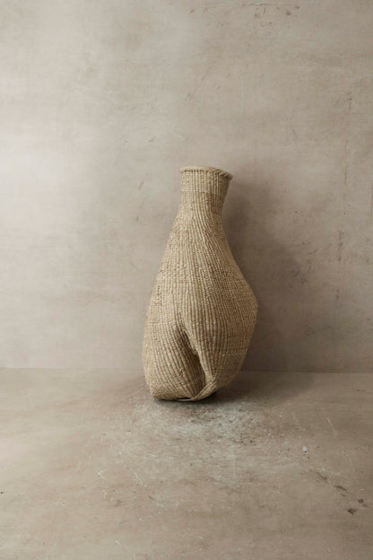Garlic Gourd woven basket - Zimbabwe - 52.2