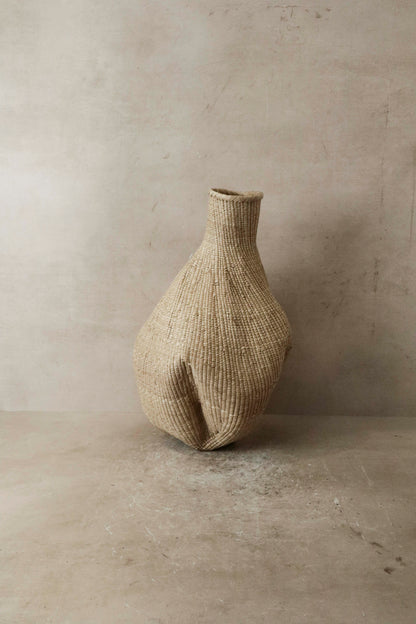 Garlic Gourd woven basket - Zimbabwe - 52.2