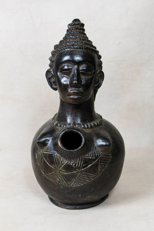 Mangbetu Bust Vase 231.1