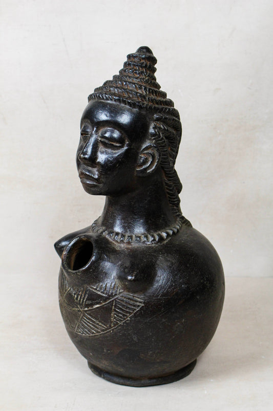 Mangbetu Bust Vase 231.1