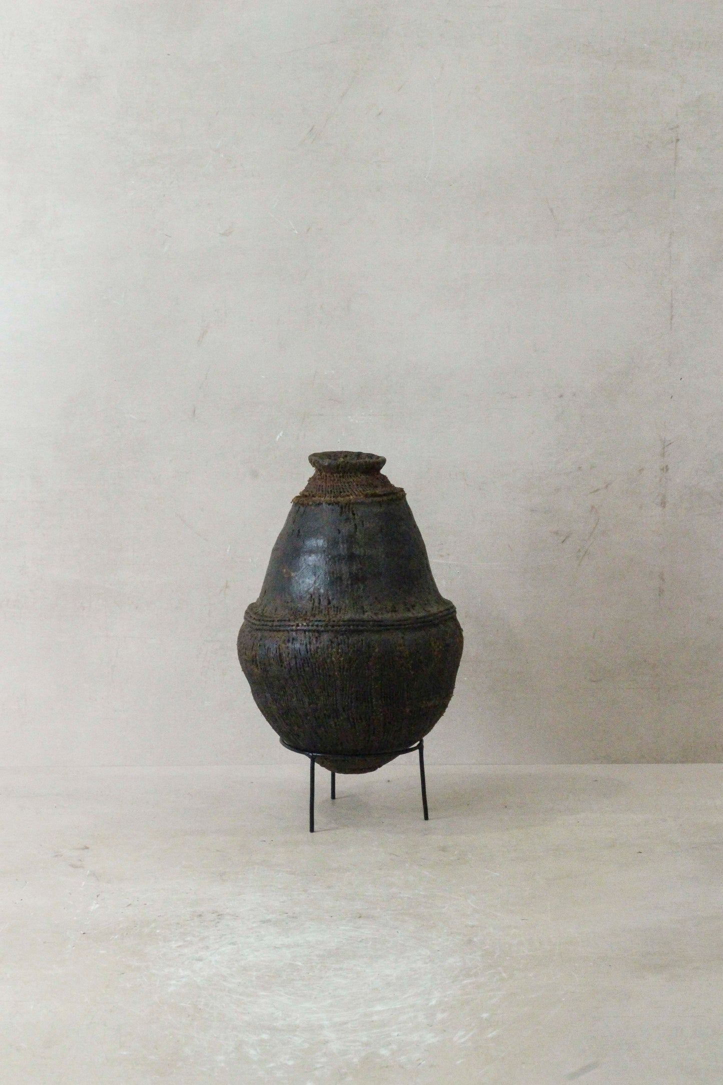 Ethiopian Cho Cho Basket Antique - 31.01