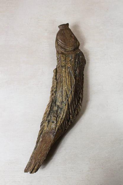 Driftwood Hand Carved Fish - 116.13