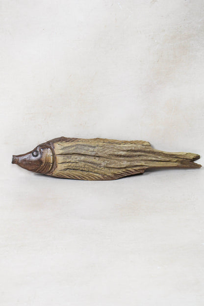 Driftwood Hand Carved Fish - 116.15